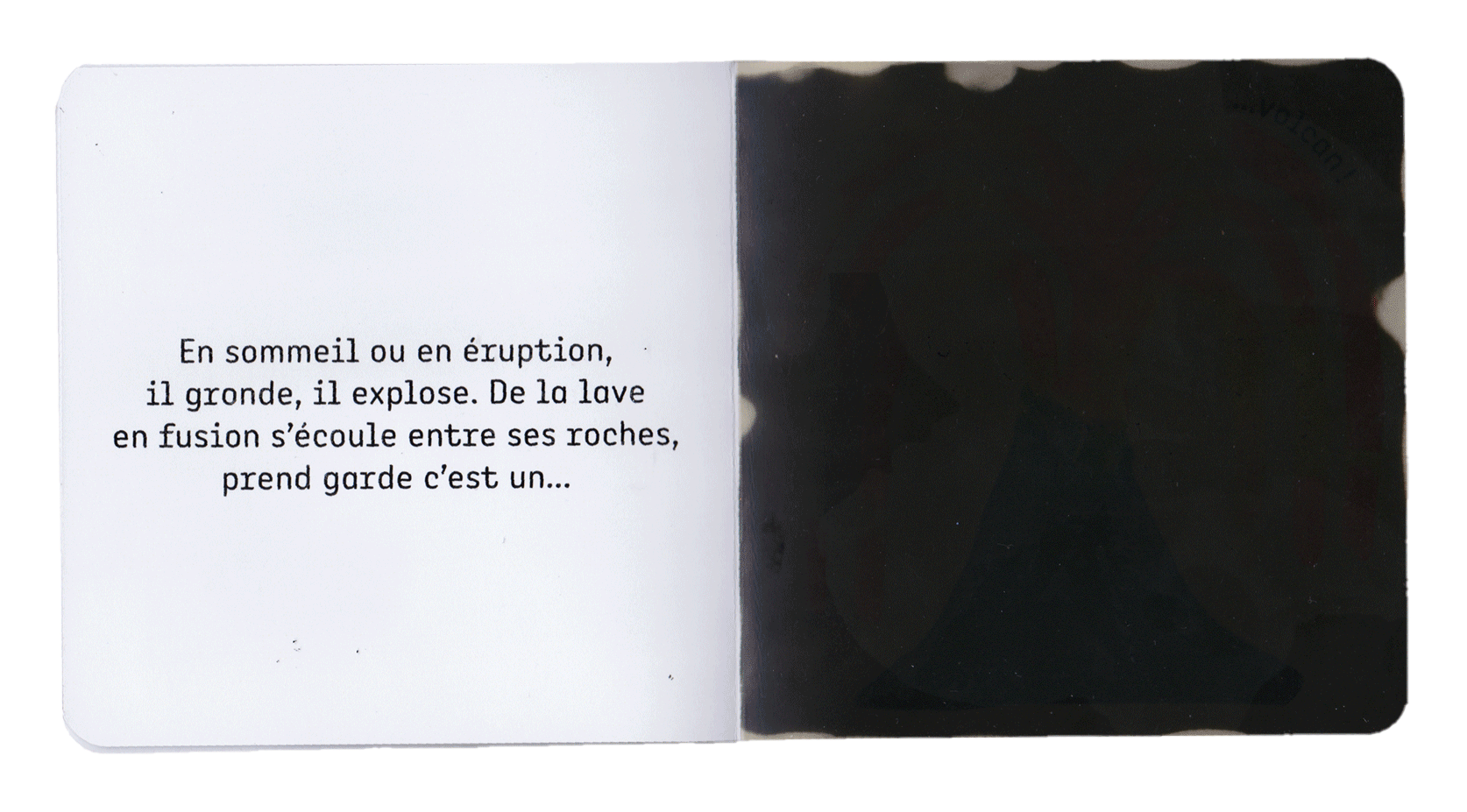 Livre animé jeunesse avec encre thermique